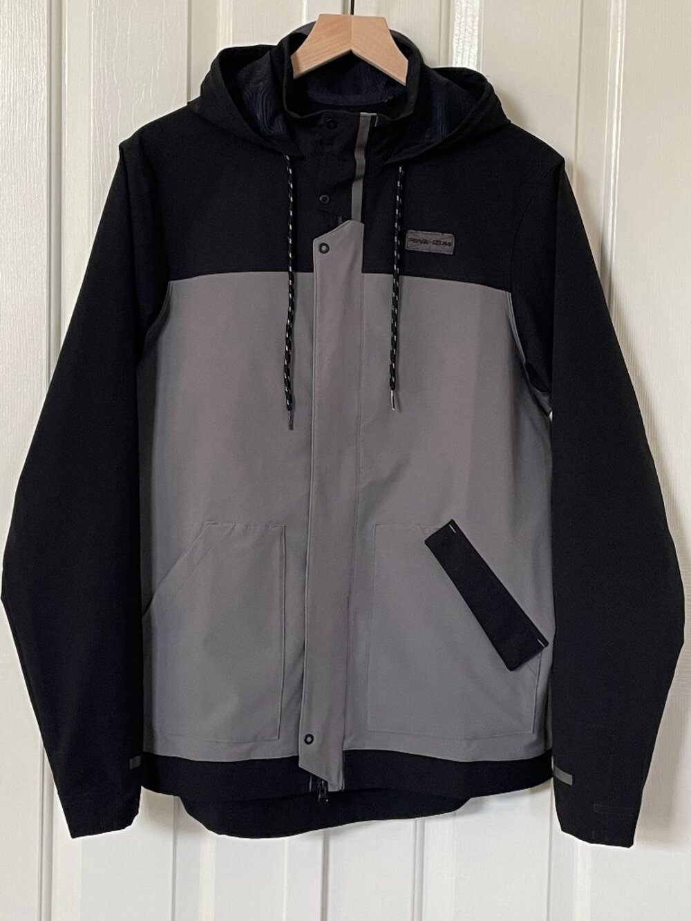 Pearl Izumi Versa Barrier Softshell Gray Black Cycling Jacket Men's Medium